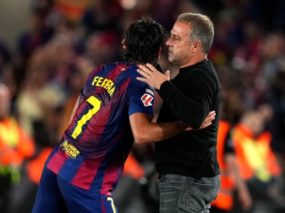 Az FC Barcelona edzője Flick beszél Ferran Torres lehetséges kilépéséről
