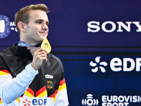 A címvédő Moritz Linus Wesemann nyerte a férfi műugrók 1 méteres döntőjét a vizes Eb-n