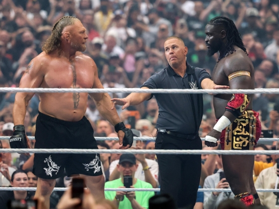 A WWE SummerSlam 2026 eredményei: Oba Femi megöli Brock Lesnart