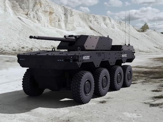 A jövő kerekes tankja: Ez különbözteti meg a HAVOC 8x8-at a Boxer and Co-tól.