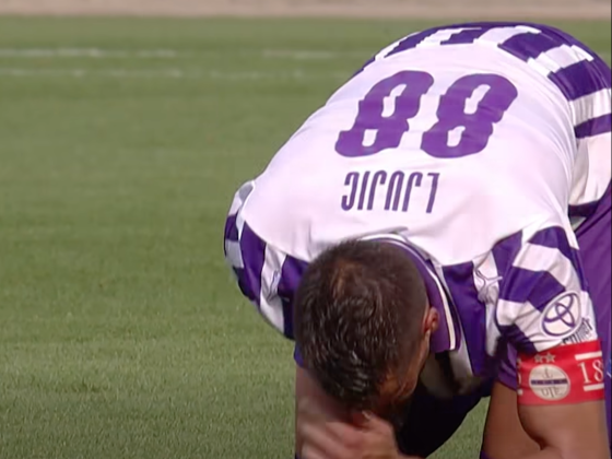 Rosszul lett a hőségtől az Újpest csapatkapitánya a Debrecen elleni meccsen