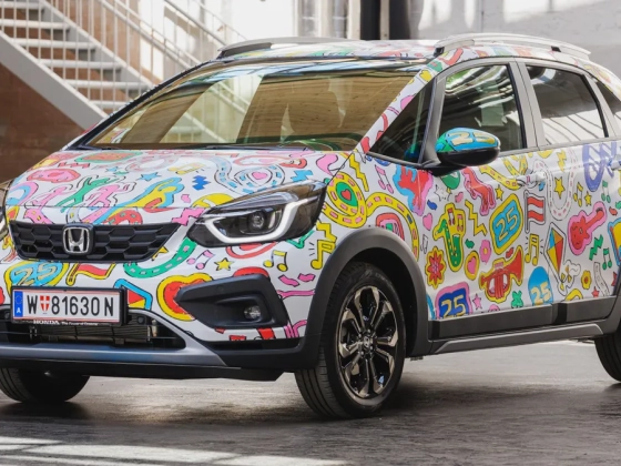 Kifestőnek használható a Honda jubiláló kisautója