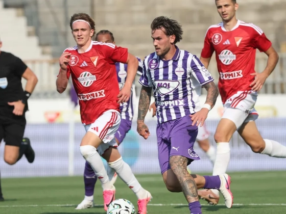 Az Újpest mozgalmas meccsen győzte le a Debrecent a kánikulában