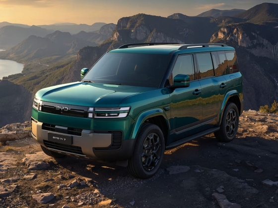 BYD Ti7 plug-in hibrid SUV 7 üléssel: A China Defender versenyképes áron érkezik Európába