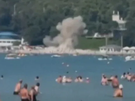 Oroszok által ukránnak mondott drón zuhant le egy strandon, heten meghaltak