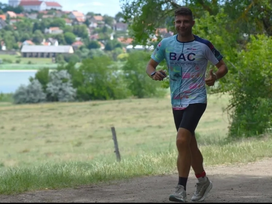 A napfelkeltével megjött a kedve is a Keszthely–Balatonfüred futáson