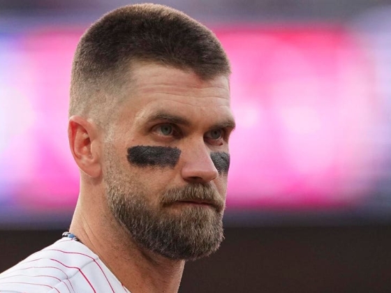 A Phillies-es Bryce Harper figyelmeztetést küld Luis Arraez mozgására: 