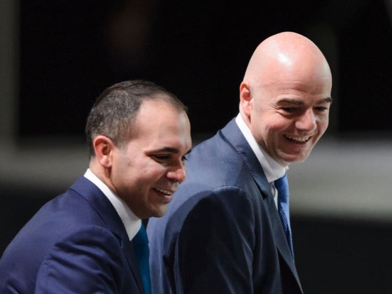 A Jordan labdarúgó vezetés „zsarolással” vádolja a FIFA Gianni Infantinót