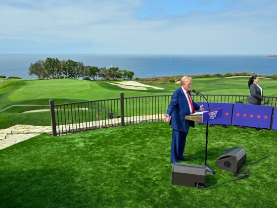 Fegyveres férfit tartóztattak le a kaliforniai Trump golfpályán, miután látszólag megfigyelték a biztonságot