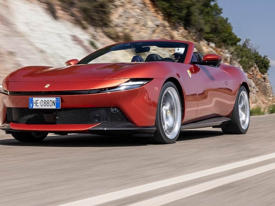 Ferrari Amalfi Spider Első vezetési teszt: Sok levegő és még több szeretet