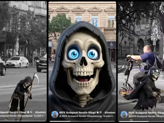 Önreflexiót gyakoroltunk – ezért távolította el a rendőrség videót, amin a kaszás halál vadászott a rolleresekre