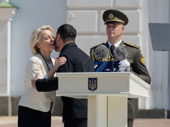 Von der Leyen: 1,4 milliárd eurót kap Ukrajna a befagyasztott orosz vagyonok után