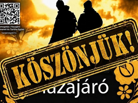 Sikerrel zárult a gyűjtés, tovább halad végtelen útján a Hazajáró