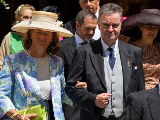 Habsburg Györgyék is részt vettek az utolsó magyar király dédunokájának esküvőjén