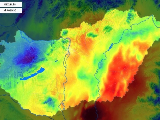Az ország nyugati vége jó 10 fokkal hűvősebb a keletinél
