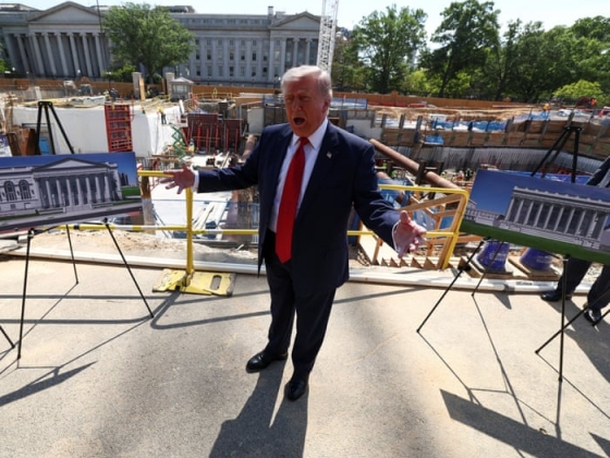 A fellebbviteli bíróság leállítja Trump 400 millió dolláros Fehér Ház báltermének építését