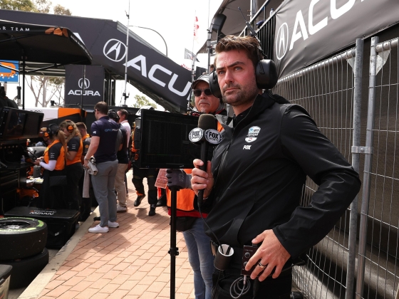 Jack Harvey folyamatos fejlődése, mint a FOX Sports IndyCar pitriportere