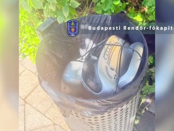 Ismételt betörés egy zuglói iskolában: milliós lopott cuccal üldögéltek a padon