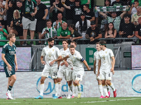 Futballünnep Budapesten: így csapott össze a Fradi a Real Madriddal – fotókon a legemlékezetesebb pillanatok