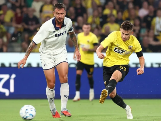 Vitális Milán megszerezte az első gólját az AEK Athénban