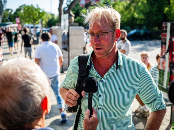 Kisfiával látogatott ki az FTC–Real Madrid-mérkőzésre az olimpiai bajnok vízilabdázó