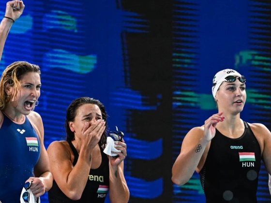 Élje át újra, ahogy ezüstérmes lett a női 4x200-as gyorsváltó