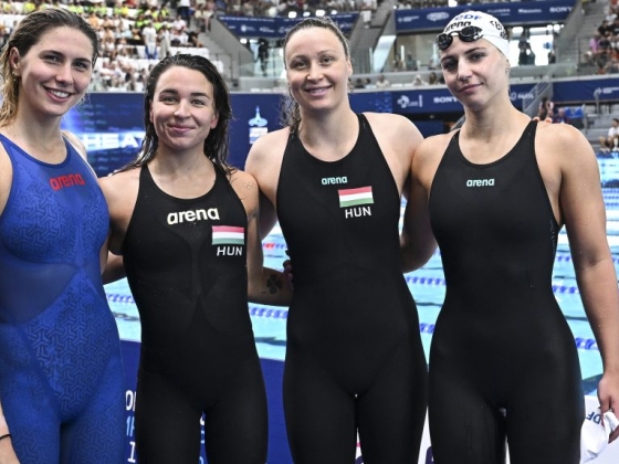 Európa-bajnoki ezüstérmet nyert a női gyorsváltó