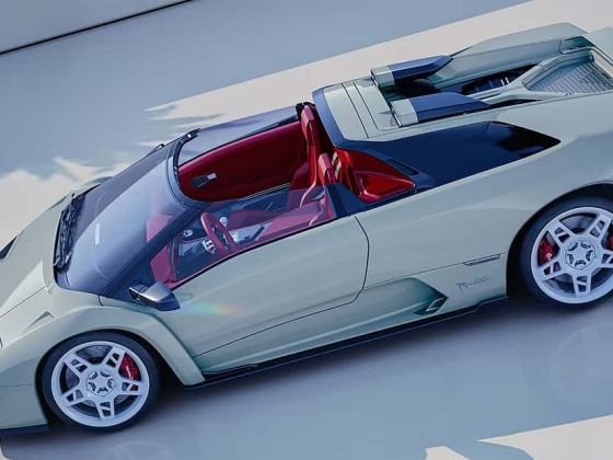 Excentrica V12 Roadster: Analóg és következetesen tető nélkül