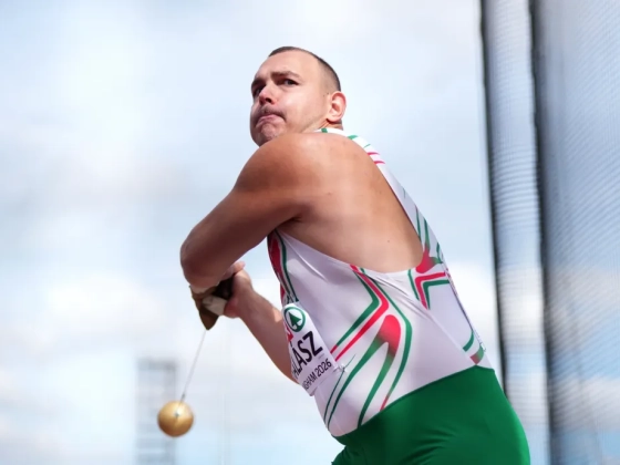 Halász Bence élete legjobbjával, országos csúccsal lett Európa-bajnok kalapácsvetésben
