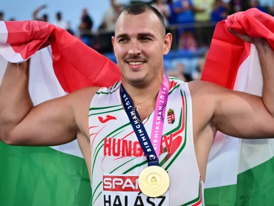 Halász Bence megcsinálta! 84.25 méteres országos csúccsal Európa-bajnok!