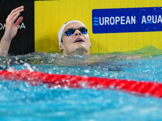 Kós Hubert Európa-csúcsot úszott 200 háton!