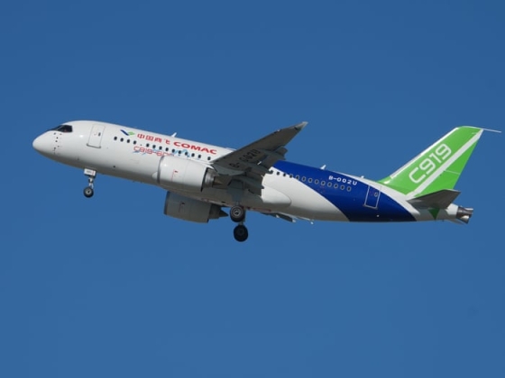 Kína válasza a Boeingnek egy utasszállító repülőgép, és az Airbus első nemzetközi repülésre készül