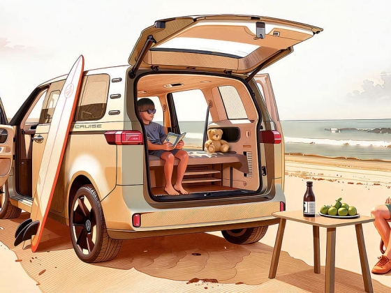 VW azonosító. California Cruise: Ez az első elektromos lakóautó a VW-től