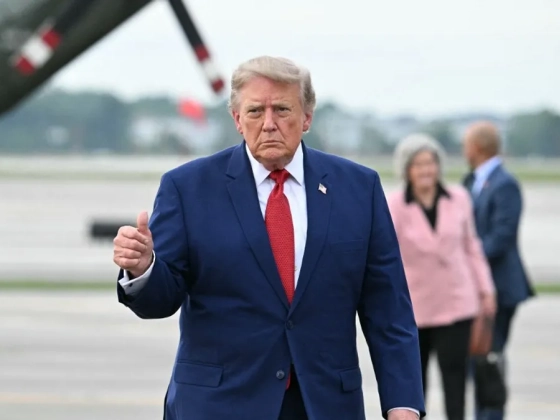 Trump is megerősítette a veszélyt, ezért nem utazott az elnöki gépen