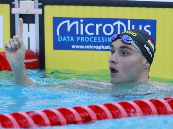 Megtörte a csendet, mikrofon elé lépett Milák Kristóf: ezt mondta az olimpiai bajnok