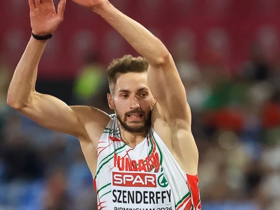 Szenderffy Dániel döntőbe jutott hármasugrásban az atlétikai Eb-n