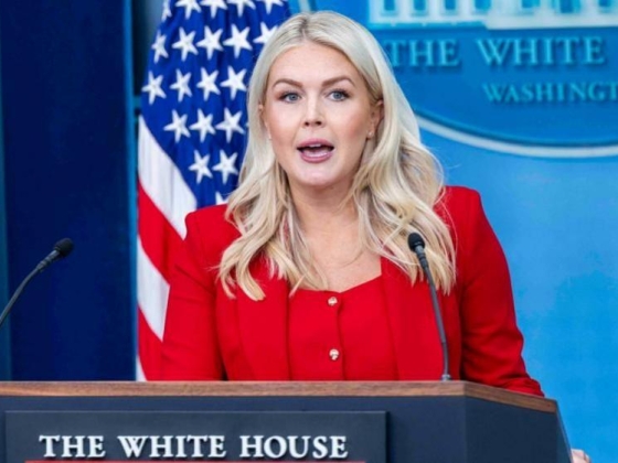 Trump azt mondta, hogy a Fehér Ház sajtótitkára, Karoline Leavitt távozik posztjáról