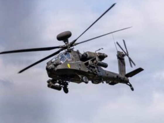 AH-64 Apache helikopter szenvedett balesetet az amerikai hadsereg texasi kiképzése közben