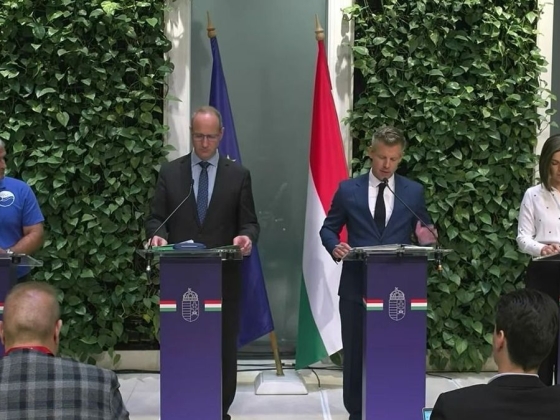 Magyar Péter sajtótájékoztatója Paksi Atomerőmű helyzetről –„A legfontosabb a nukleáris biztonság megőrzése”