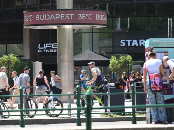 Budapest minden pontja melegszik, Pestet jobban terheli a hőség a főváros kutatásai szerint