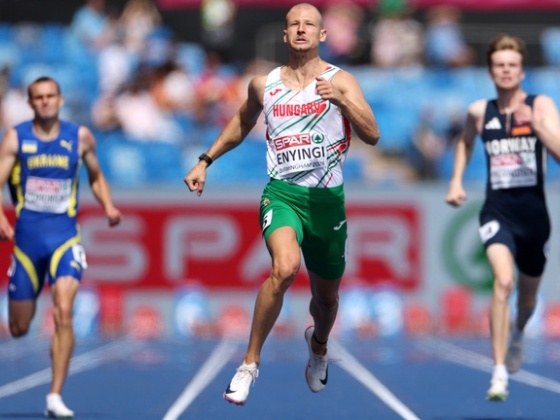 Országos csúcsot futott és döntős a birminghami Eb-n a férfi 4×400-as váltó