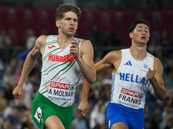 Ötödik idővel döntős a férfi 4x400-as futóváltó, harcban lehetnek az érmekért