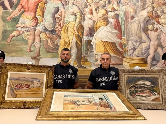 Az olasz rendőrség milliós értékű Renoir, Cézanne és Matisse ellopott műalkotásait találja vissza