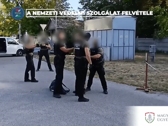 Egy férfi két magyar rendőrre és szolgálati kutyára támad, a rendőrök könnygázzal állítják meg – video
