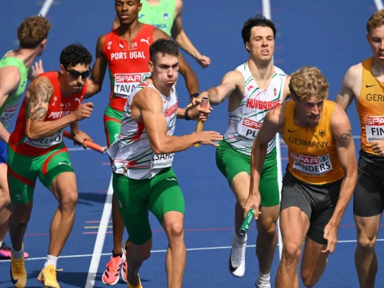 Atlétika: hihetetlen izgalmak után, országos csúccsal Eb-döntős a 4x400-as magyar váltó! – videó