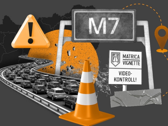 Egyre nagyobb a torlódás az M7-es autópályán a Balaton felé, tűzoltók és mentők érkeztek a helyszínre