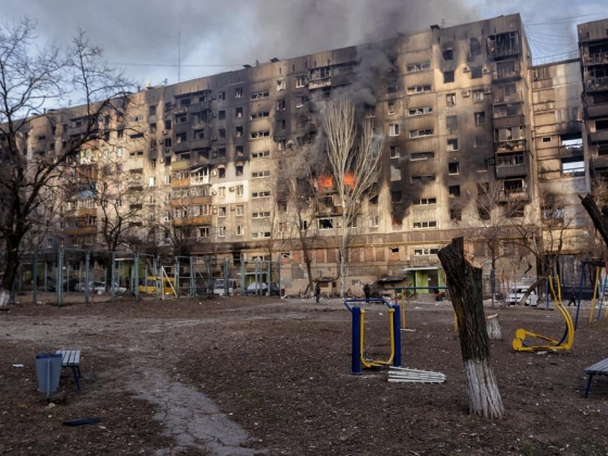 Az oroszok új otthonokat építettek fel Ukrajna „temetőjében”