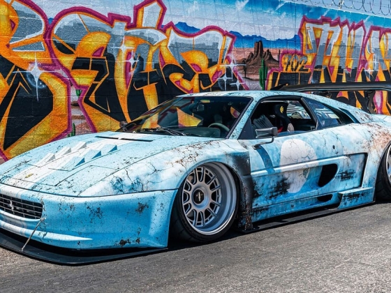 Ferrari F355 Custom Coupé: alacsonyabb, szélesebb, erősebb, nem piros