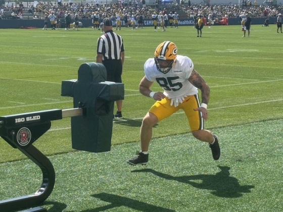 Packers TE Tucker Kraft készen áll a 11-11 fúrókra