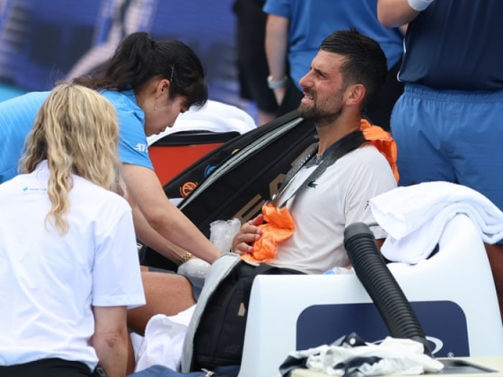 Djokovic cincinnati egészségügyi rosszulléte rávilágít az idősödő nagy játékának rohamos élére.